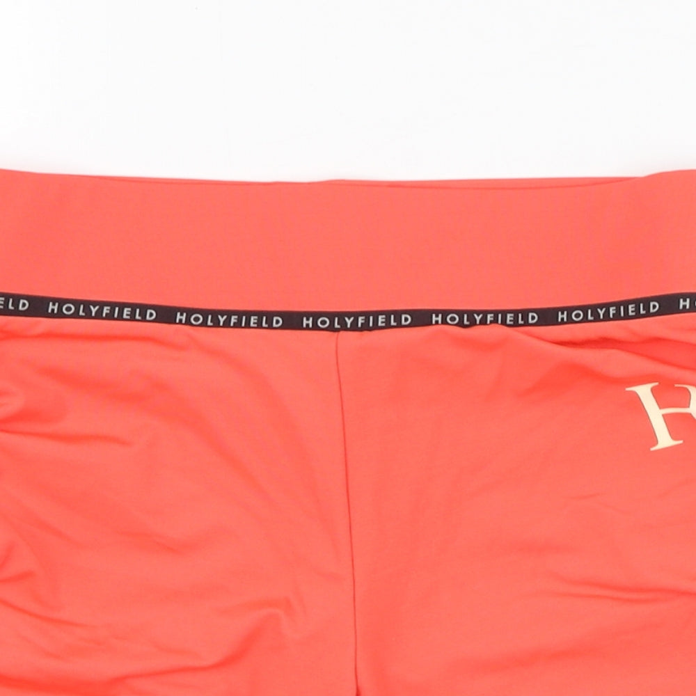 Hollyfield Girls Pink  Polyester Compression Shorts Size 14-15 Years  Regular