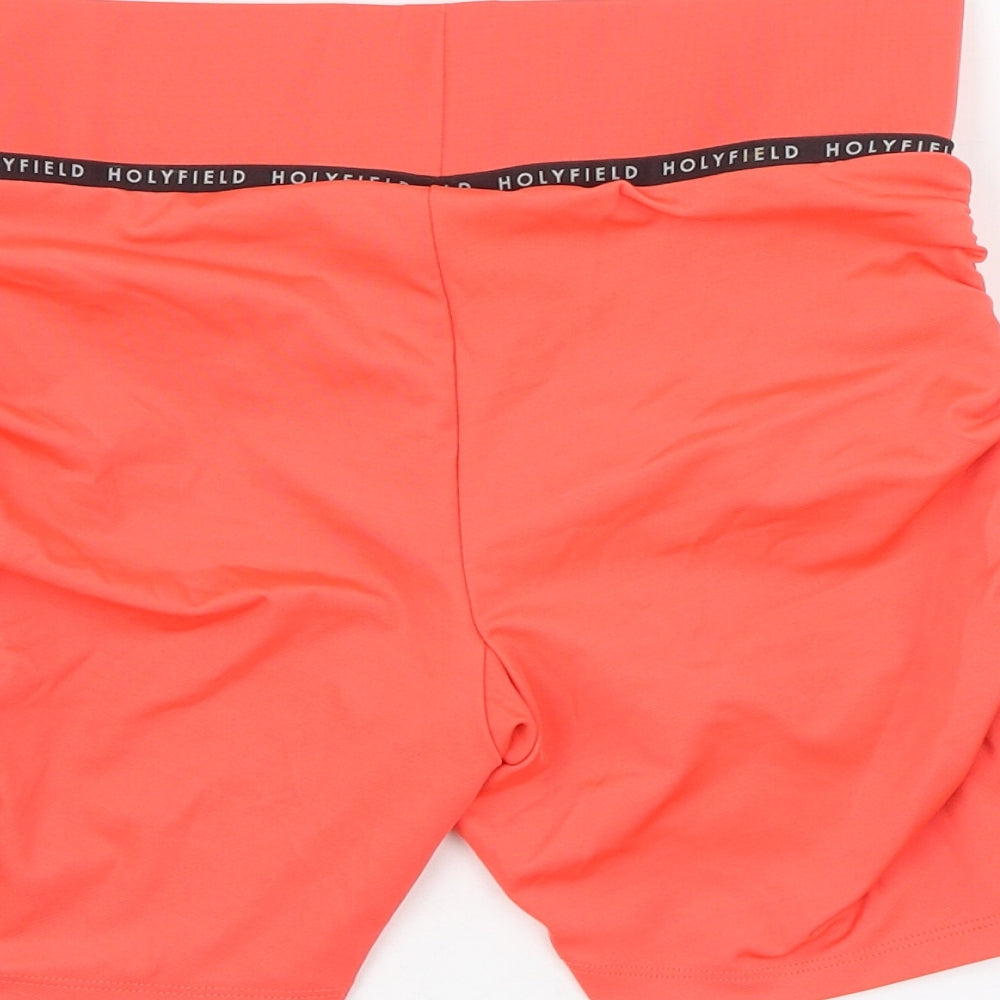 Hollyfield Girls Pink  Polyester Compression Shorts Size 14-15 Years  Regular