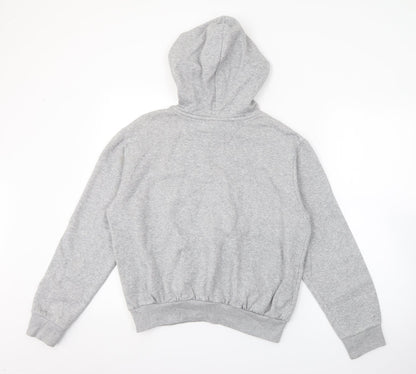 H&M Womens Grey  Cotton Pullover Hoodie Size S   - NASA