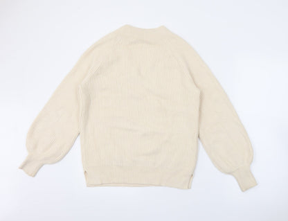 Womens UK Size S NEXT Ivory Pullover Jumper