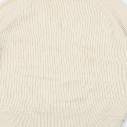Womens UK Size S NEXT Ivory Pullover Jumper