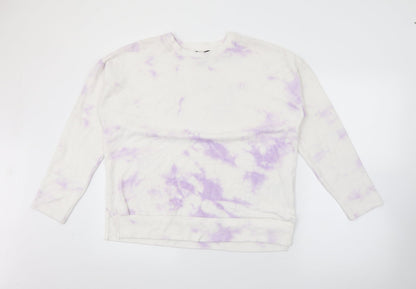 Womens UK Size S New Look White Pullover Jumper