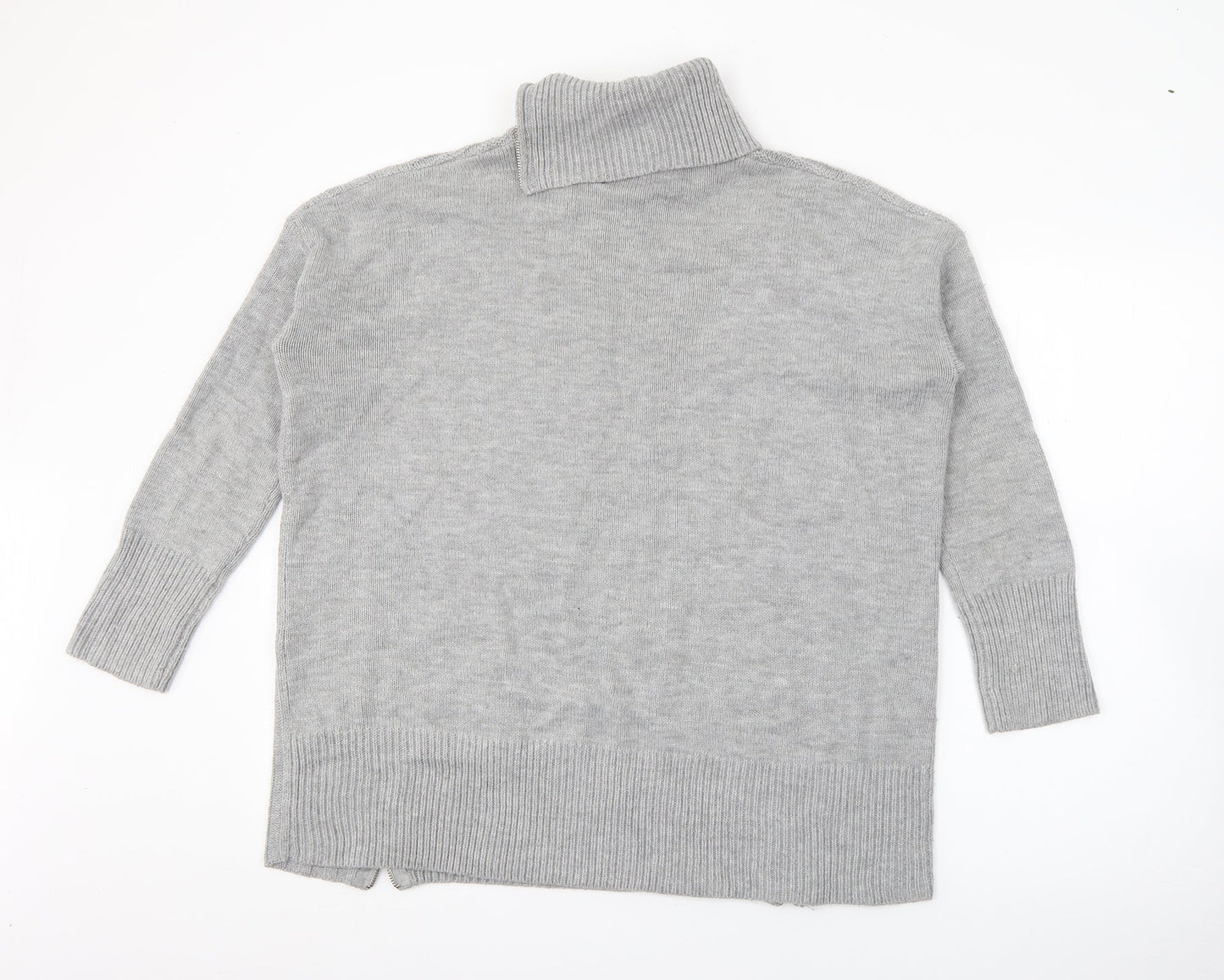Womens UK Size S Wallis Grey Pullover Jumper