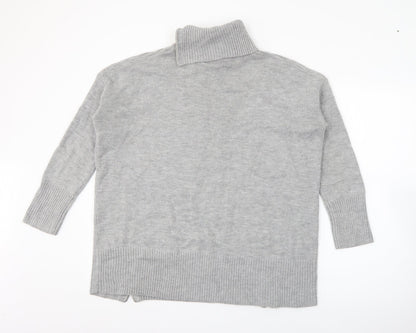 Womens UK Size S Wallis Grey Pullover Jumper