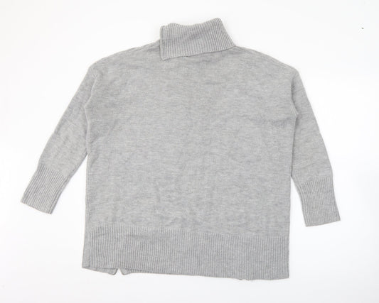 Womens UK Size S Wallis Grey Pullover Jumper