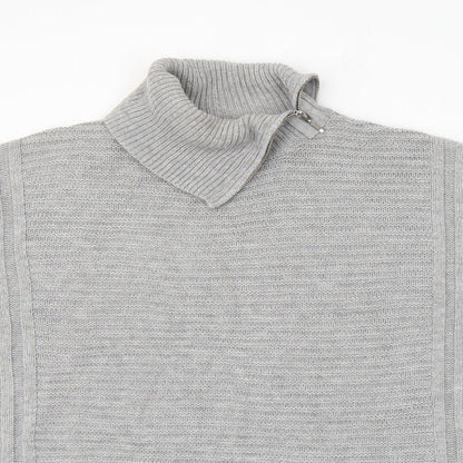Womens UK Size S Wallis Grey Pullover Jumper