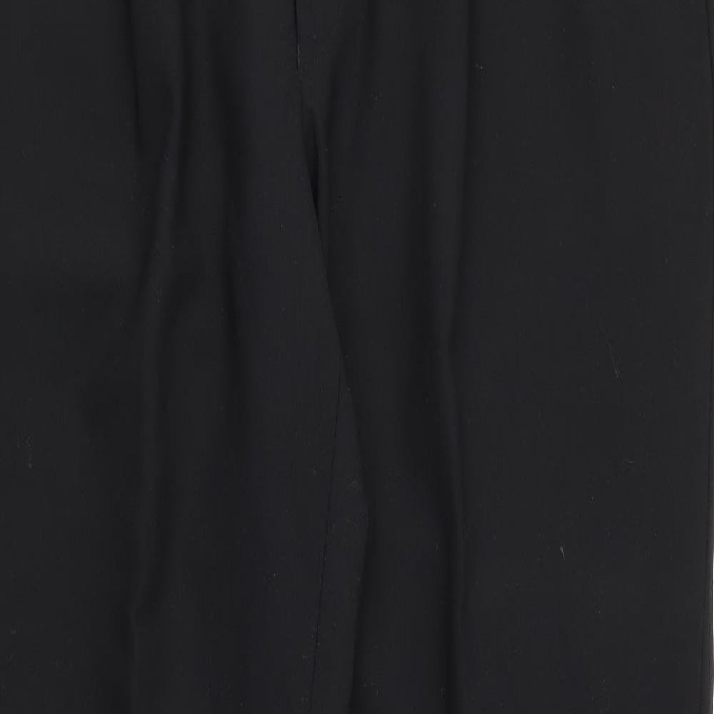 Womens UK Size 36 in Preworn Regular Fit  Black Trousers