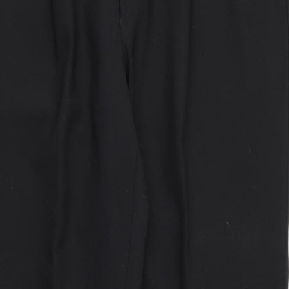 Womens UK Size 36 in Preworn Regular Fit  Black Trousers
