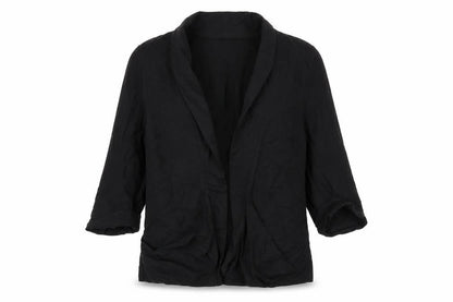 Womens UK Size 10 Warehouse Regular Black Blazer