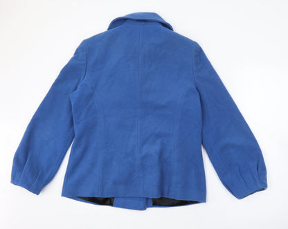 Womens UK Size 14 M&Co Blue Jacket