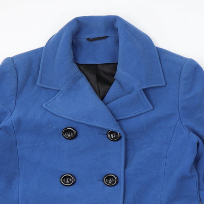 Womens UK Size 14 M&Co Blue Jacket