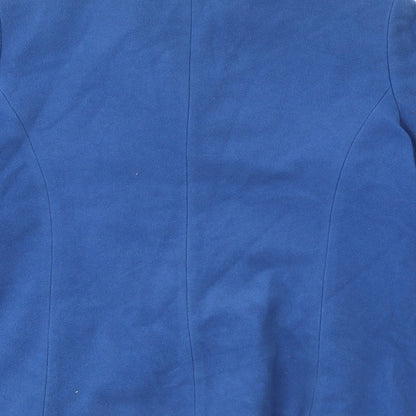 Womens UK Size 14 M&Co Blue Jacket