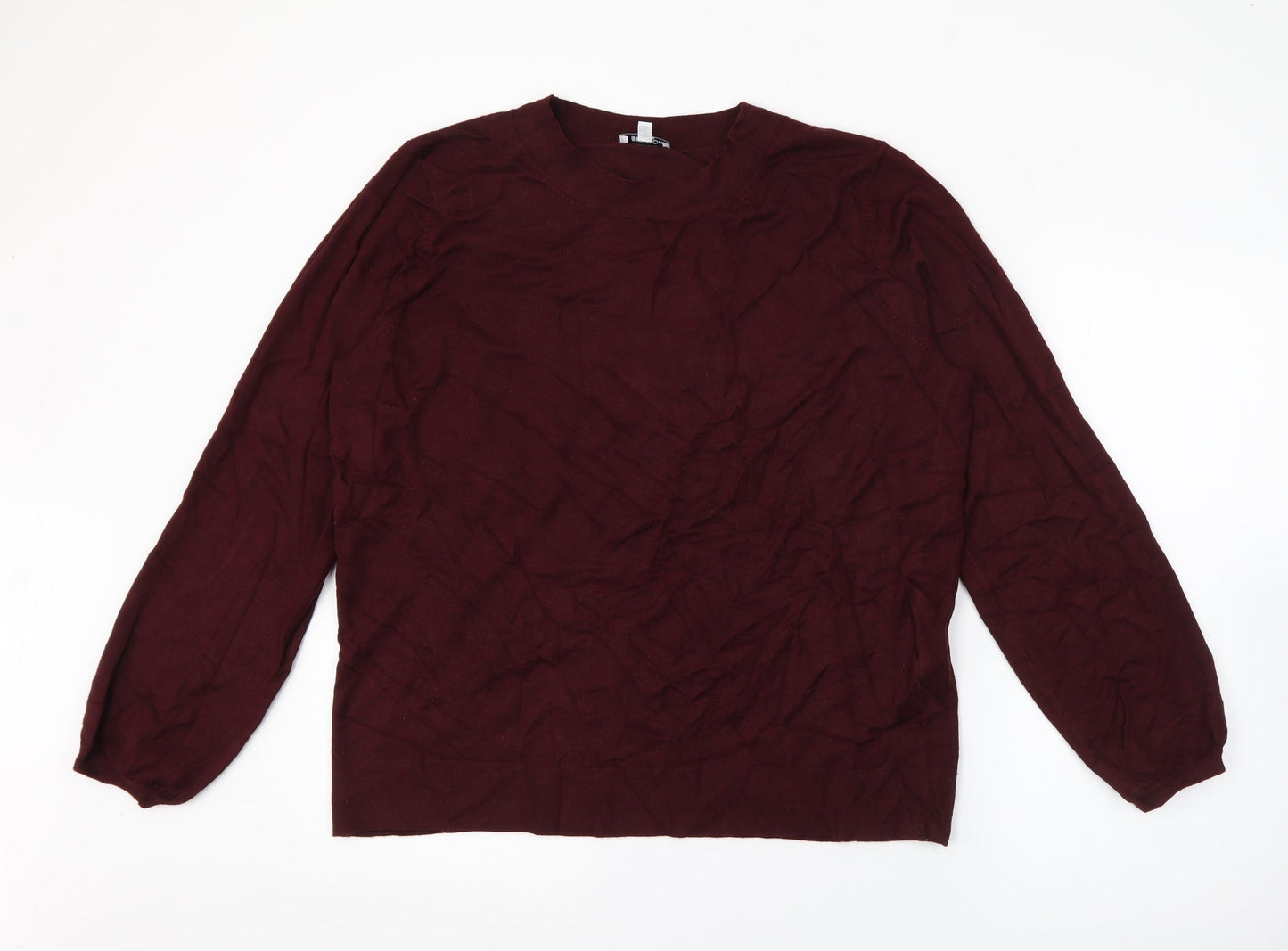 Womens UK Size 16 Street One Red Pullover Jumper