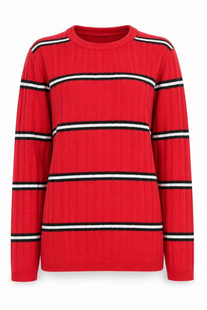 Womens UK Size 12 Primark Red Pullover Jumper