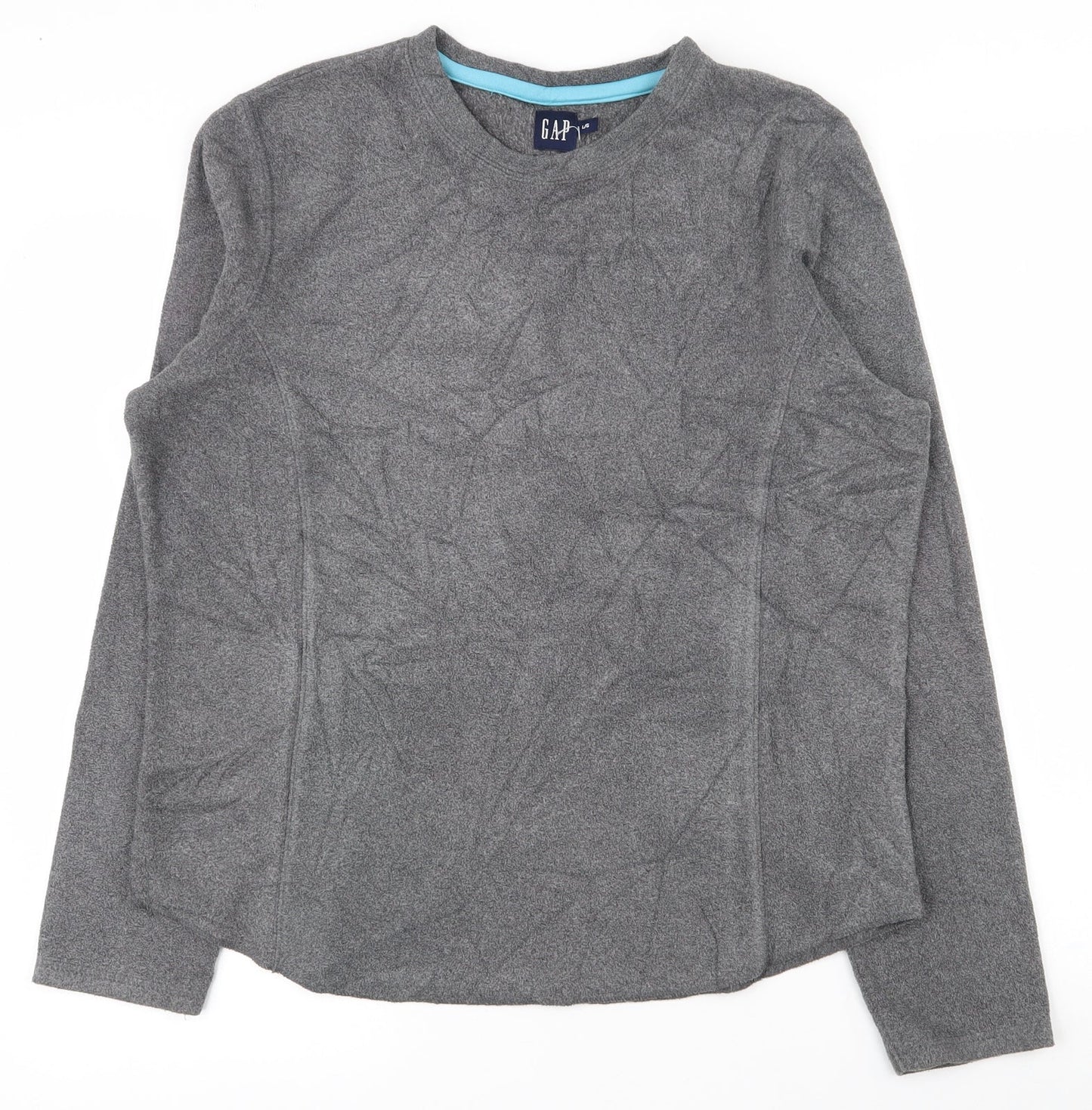 Gap Womens Grey  Polyester Pullover Sweatshirt Size L  Pullover