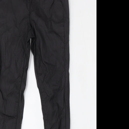 NEXT Womens Black  Viscose Jegging Jeans Size 10 L28 in Regular