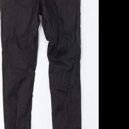 NEXT Womens Black  Viscose Jegging Jeans Size 10 L28 in Regular