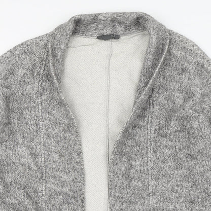 Primark Womens Grey V-Neck  Cotton Cardigan Jumper Size M