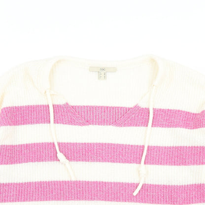 Womens UK Size M EDC Pink Pullover Jumper