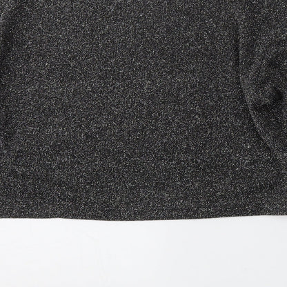 Womens UK Size S Divided by H&M Black Pullover Jumper