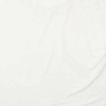 Atmosphere Womens White  Polyester Basic T-Shirt Size 12 Round Neck