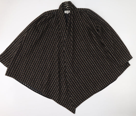 Klass Collection Womens Multicoloured Plaid  Jacket  Size M