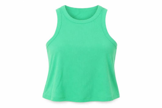Womens UK Size 2XL Dunnes Stores Green Basic Tank