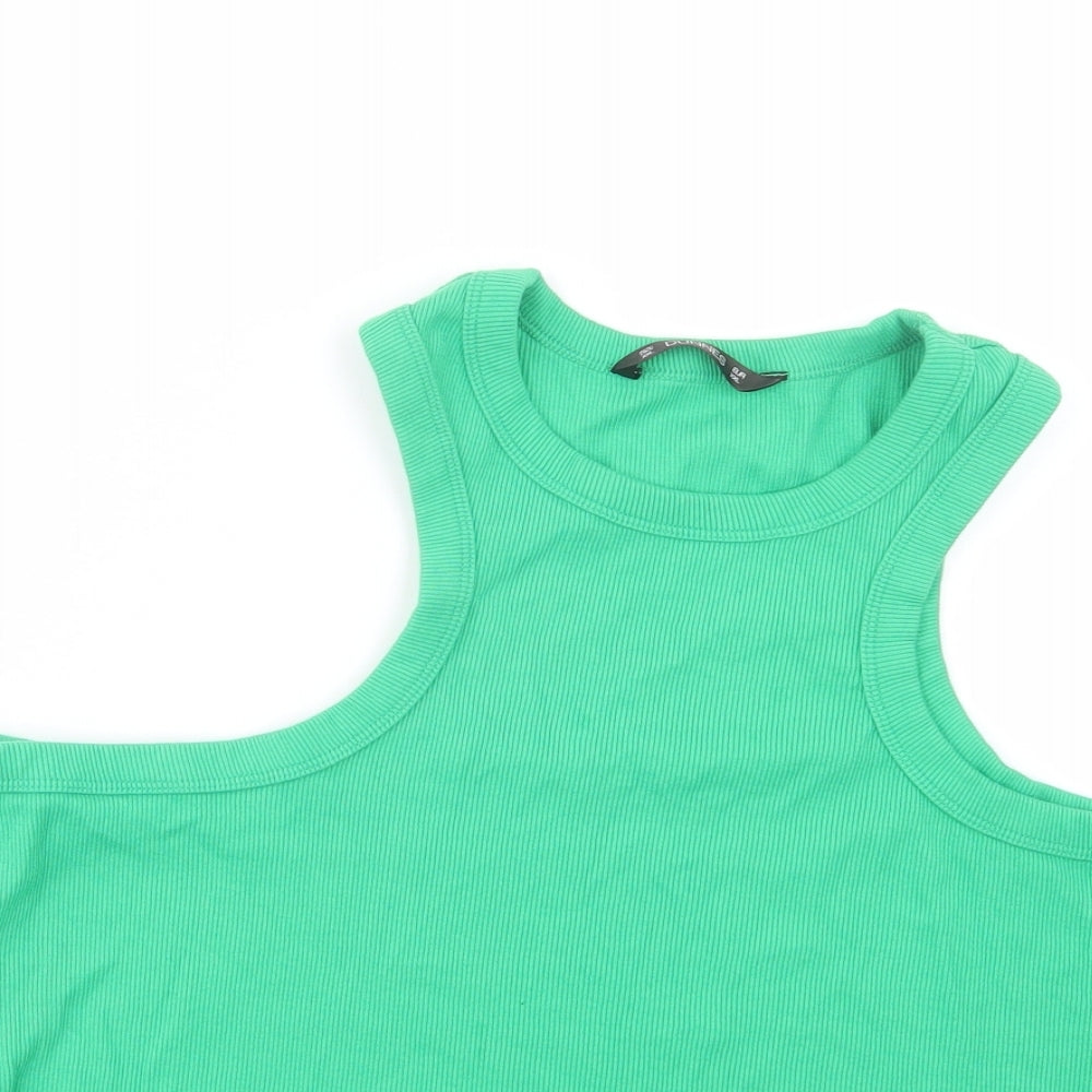 Womens UK Size 2XL Dunnes Stores Green Basic Tank