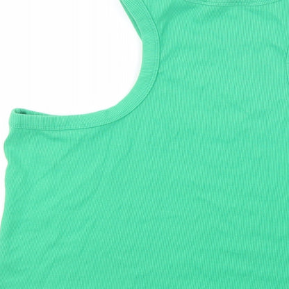 Womens UK Size 2XL Dunnes Stores Green Basic Tank