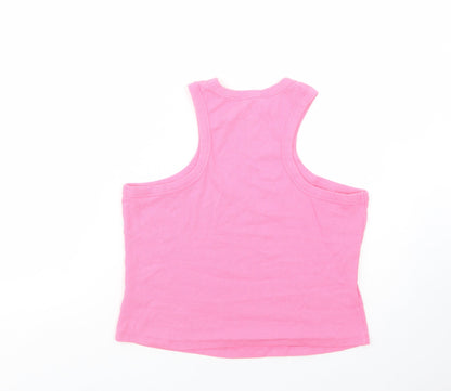 Womens UK Size XL Dunnes Stores Pink Basic Tank