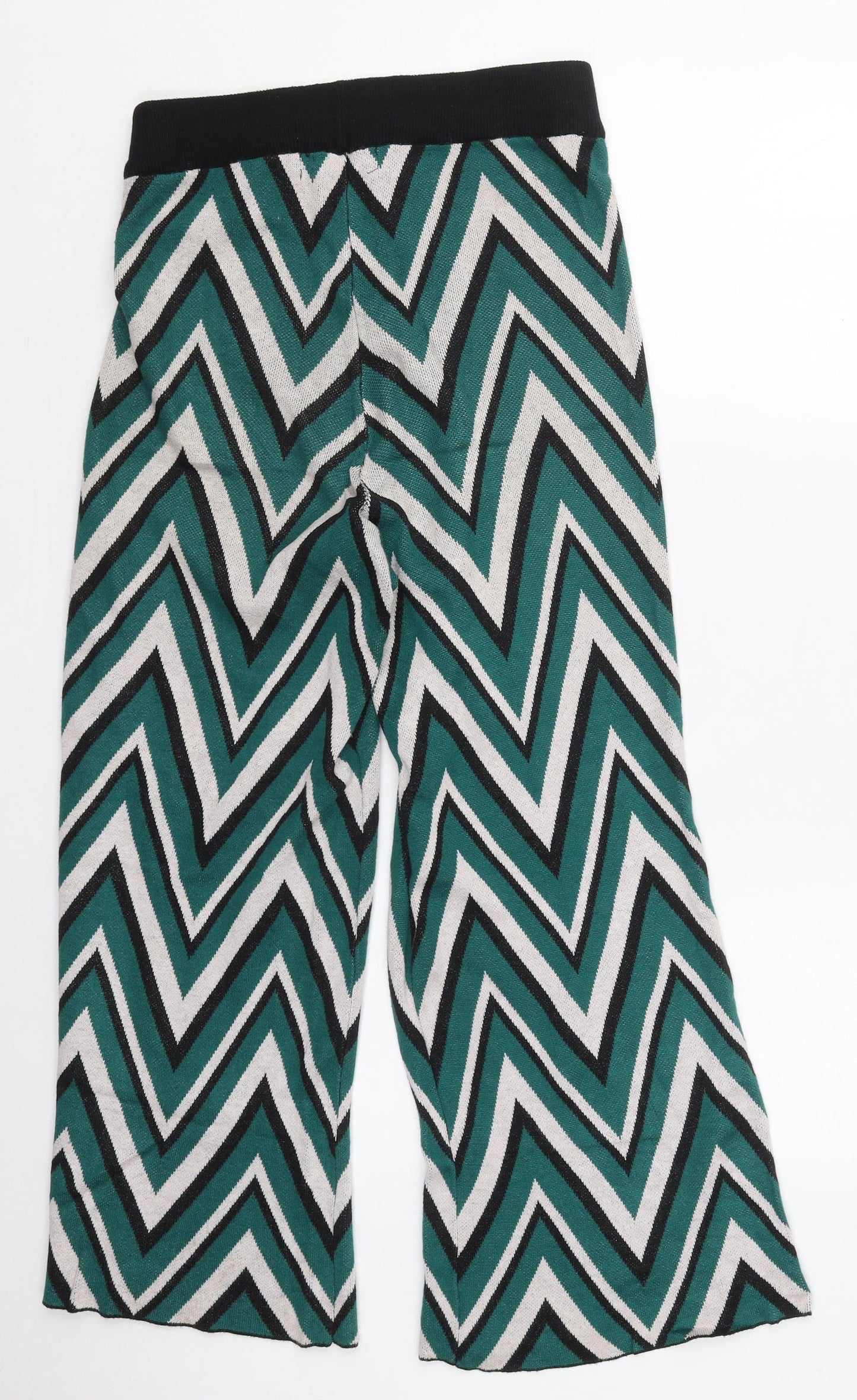 Womens UK Size S VERO MODA Regular Fit  Green Trousers