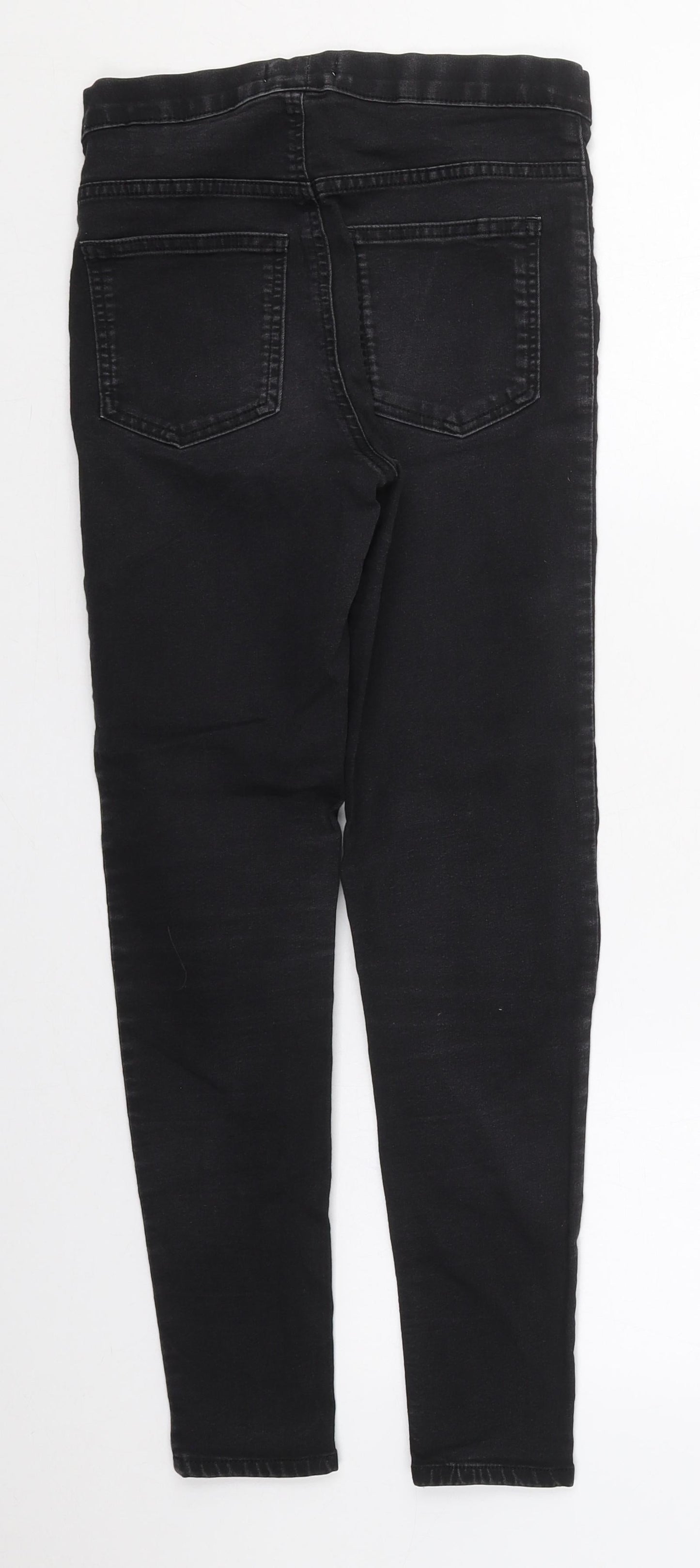Womens UK Size 8 Marks and Spencer Regular Fit Jegging Black Jeans