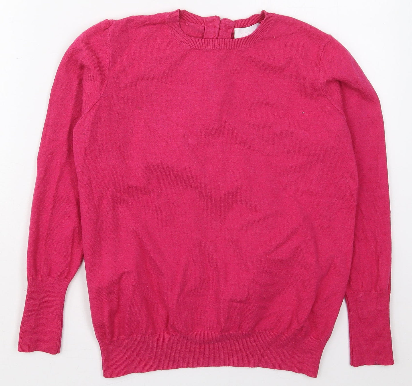 Womens UK Size M Savoir Pink Pullover Jumper