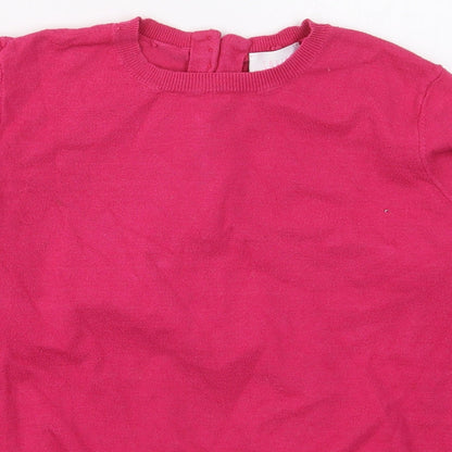 Womens UK Size M Savoir Pink Pullover Jumper