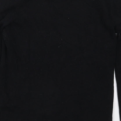 Womens UK Size M Savior Black Pullover Jumper
