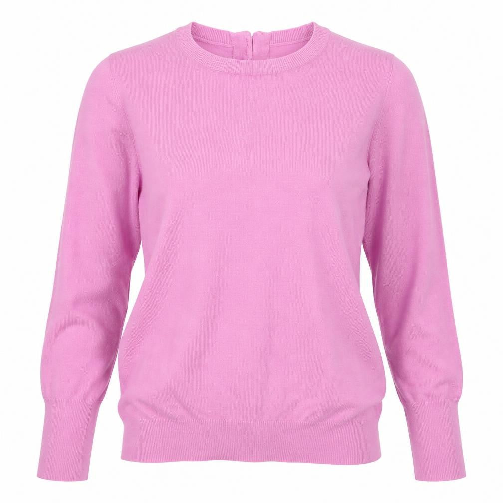 Womens UK Size M Savior Pink Pullover Jumper