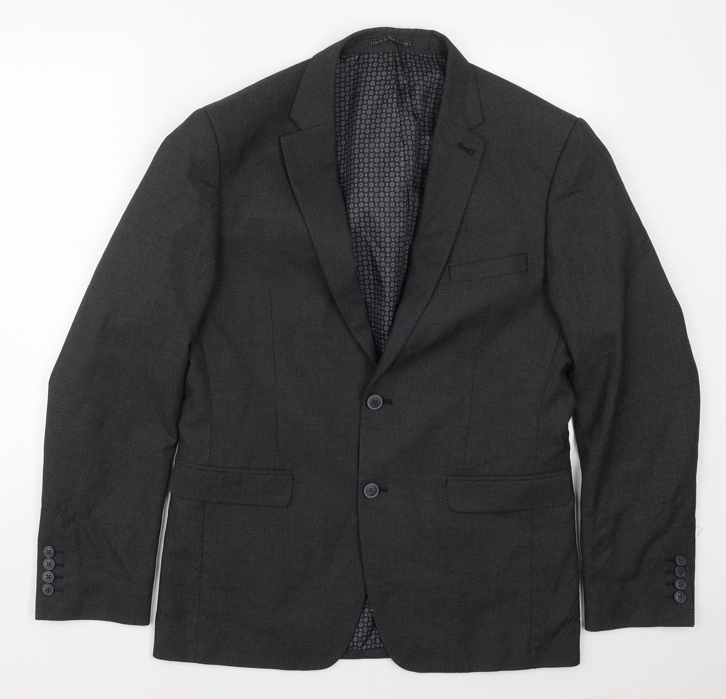 Mens UK Size 40 NEXT Regular Grey Suit Jacket