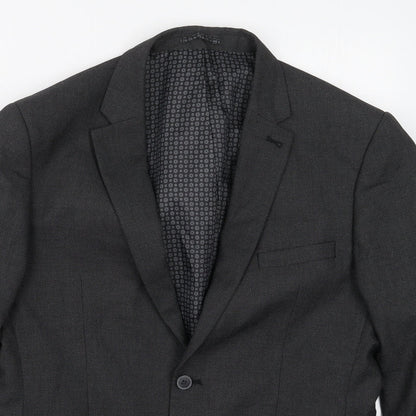 Mens UK Size 40 NEXT Regular Grey Suit Jacket