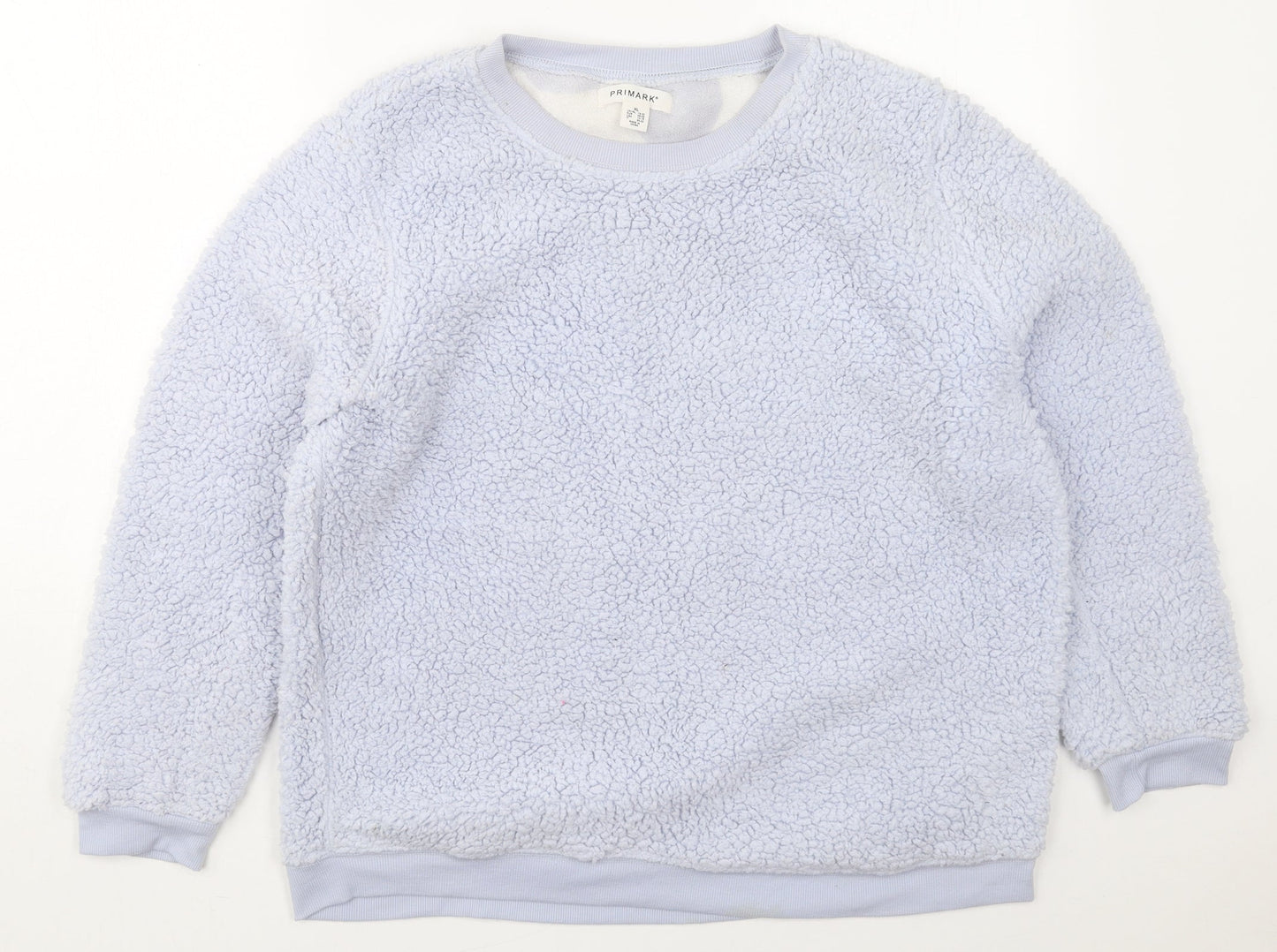 Primark Womens Blue Crew Neck  Polyester Pullover Jumper Size 18