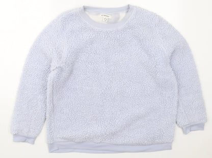 Primark Womens Blue Crew Neck  Polyester Pullover Jumper Size 18