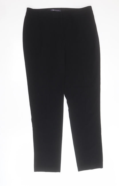 Womens UK Size 12 Marks and Spencer Regular Fit  Black Trousers