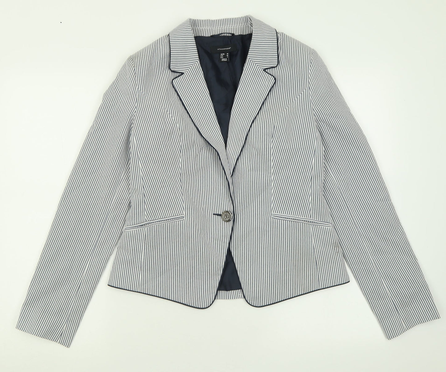 Womens UK Size 10 Atmosphere Blue Jacket