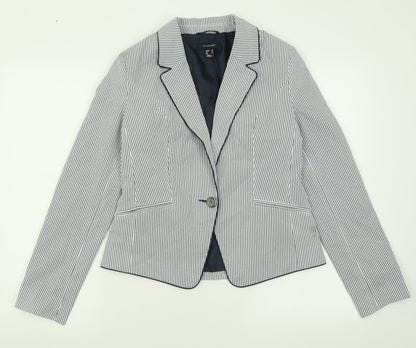 Womens UK Size 10 Atmosphere Blue Jacket