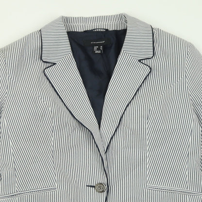 Womens UK Size 10 Atmosphere Blue Jacket