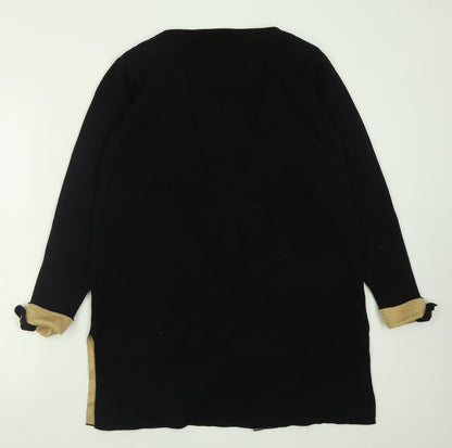 Womens UK Size M Select Black Cardigan Jumper