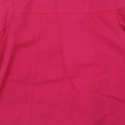 BHS Womens Pink   Jacket  Size 12  Button