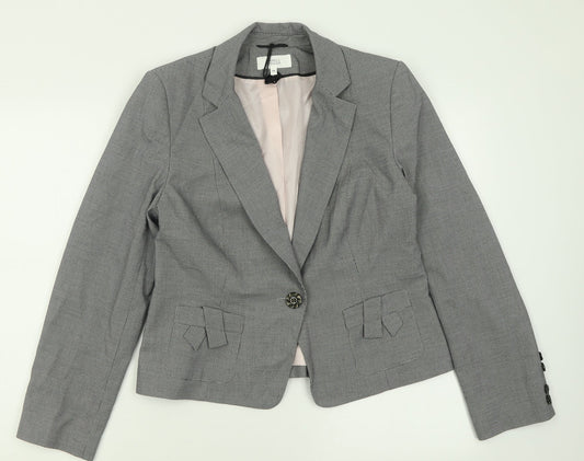 Womens UK Size 14 Marks and Spencer Black Jacket