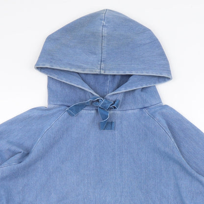 Womens UK Size XS NEXT Blue Pullover Hoodie