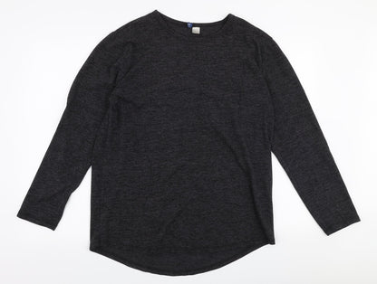 Womens UK Size L H&M Grey Pullover Jumper