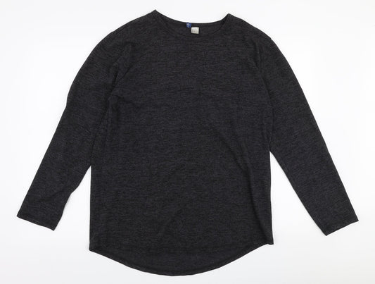 Womens UK Size L H&M Grey Pullover Jumper